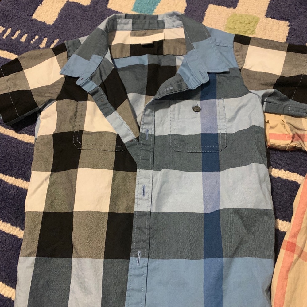 Kids Burnerry Button Down Shirts Combo